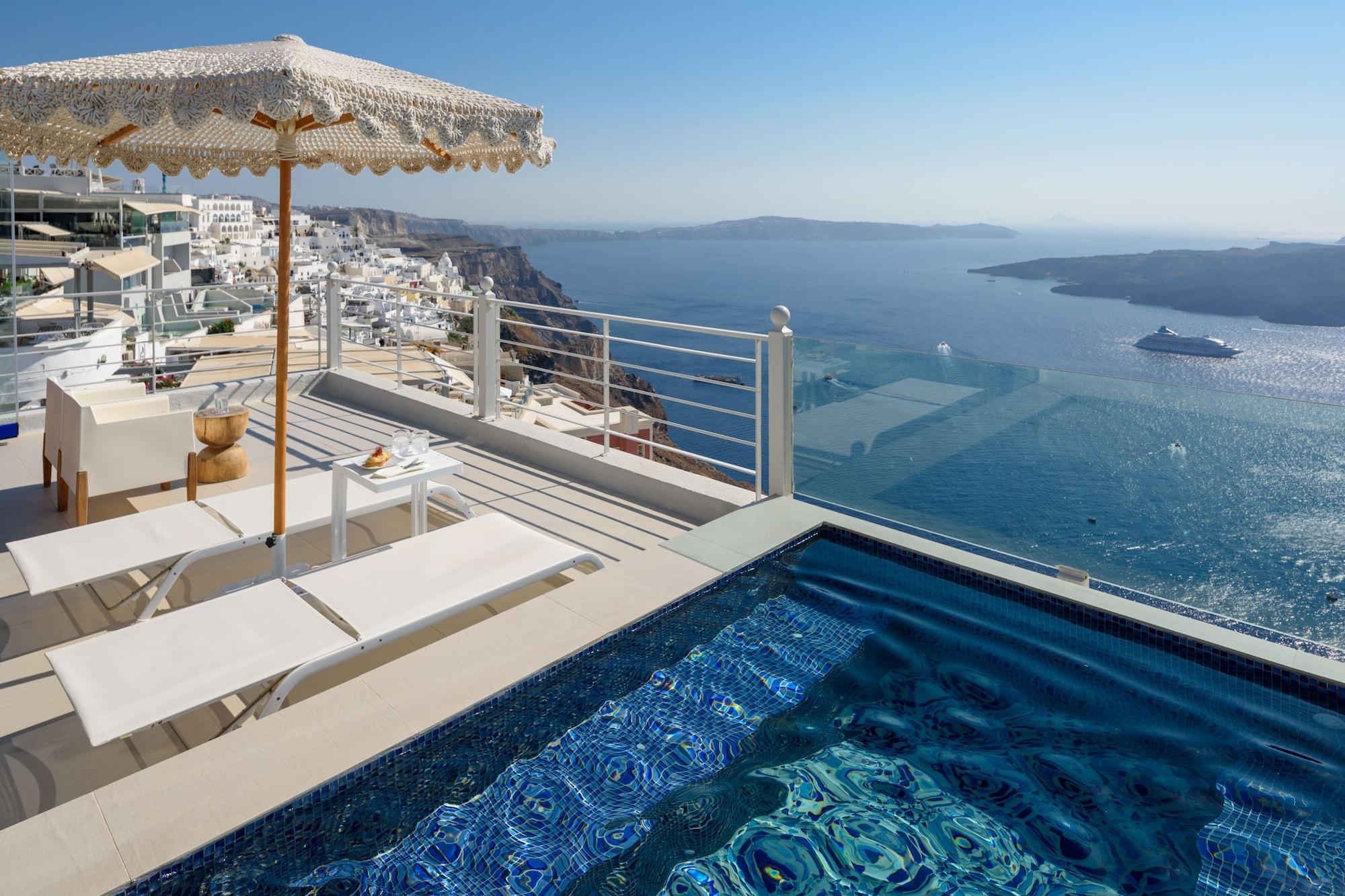 Nefeles Luxury Suites Firá Buitenkant foto