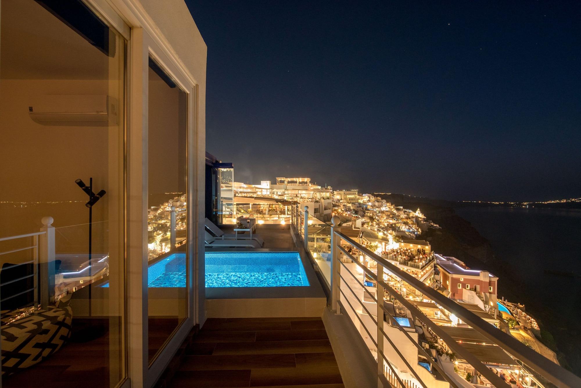 Nefeles Luxury Suites Firá Buitenkant foto