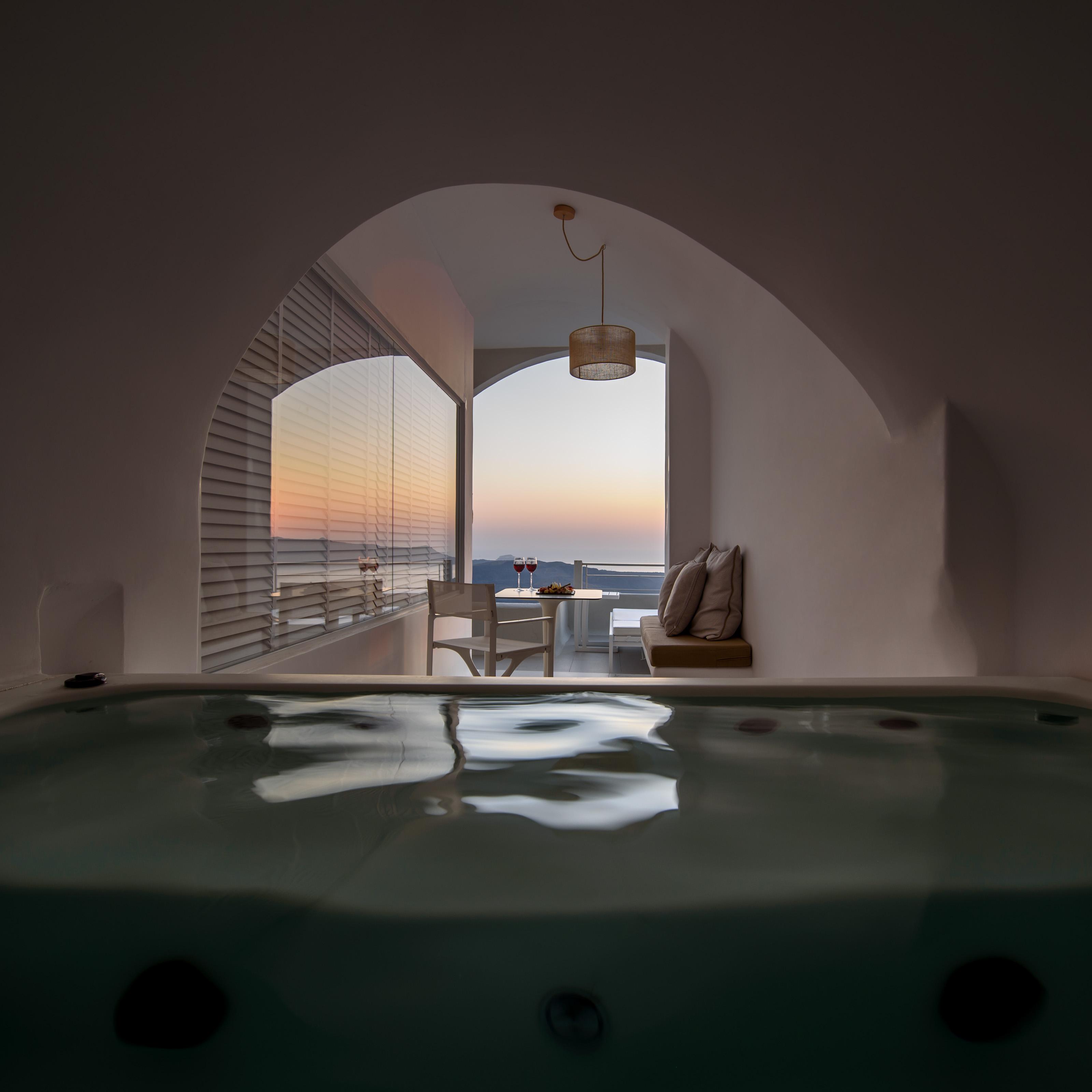 Nefeles Luxury Suites Firá Buitenkant foto